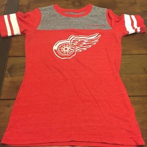 Reebok Detroit Redwings Jersey Tee